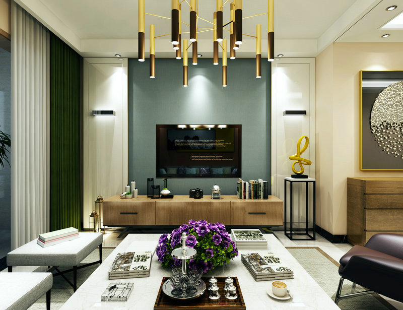 現(xiàn)代案例效果圖